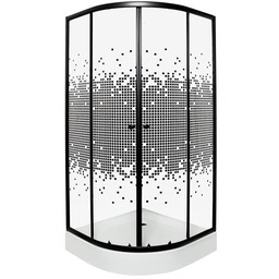 Kabina prysznicowa z brodzikiem Kerra Pixel BL 90x90