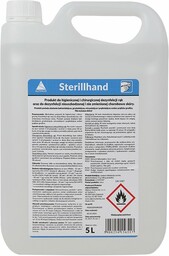 Płyn do higienicznej dezynfekcji rąk Sterillhand 5000 ml