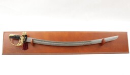 Replikia szabla polska na tablo Radziwiłłówka wz 17