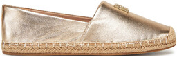 Espadryle Tommy Hilfiger FW0FW08652 Złoty