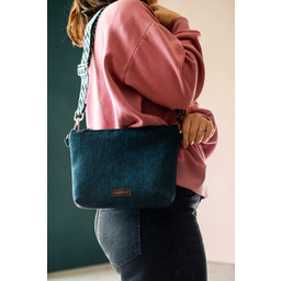 Pakamera Granatowa kopertówka