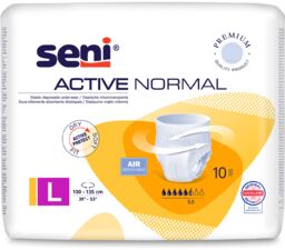 Seni Active Normal, majtki chłonne, L, 100-135 cm,