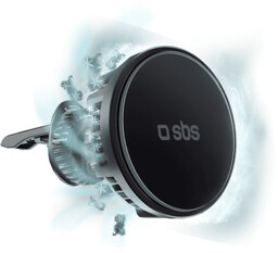 Uchwyt samochodowy SBS Frozen Mag z ładowarką 15W