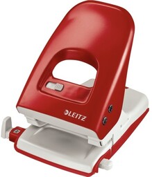 DZIURKACZ DUZY METALOWY LEITZ 5138 CZERWONY