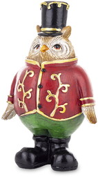 Figurka dekoracyjna sowa 10x6x7 173234
