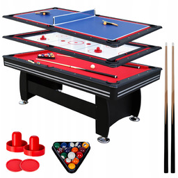 Stół Do Gier 3W1 Bilardowy Stół Do Bilarda