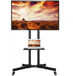 Techly Stojak mobilny do TV 37-70cali, 50kg, 2