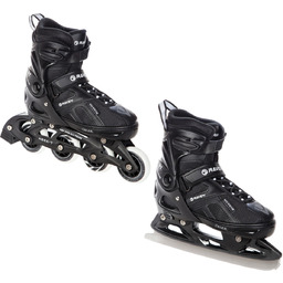 Rolki Łyżwy 2w1 Raven Pulse Black