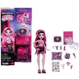 MONSTER HIGH Lalka Straszyrelaks Self-Care Draculaura JHK43