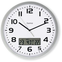 HAMA Zegar ścienny Moorea DCF 30 cm Biały