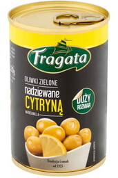 Oliwki Zielone Nadziewane Cytryną 300G