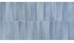 Gres szkliwiony hiszpański Gayafores DECO ALLURE BLUE błyszczący