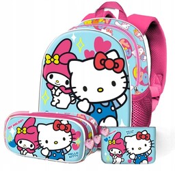 Hello Kitty Plecak Na Wycieczki Dziecięcy 3D Premium