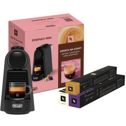 Nespresso Essenza Mini EN85.BKMT Szerokość 11cm + Zestaw