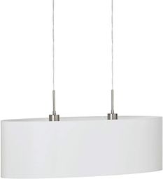 EGLO Lampa Wisząca Pasteri - 2-Punktowa Tekstylna, Owalna,