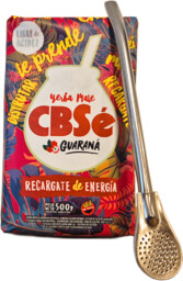 Zestaw na start CBSe Guarana 500g + bombilla