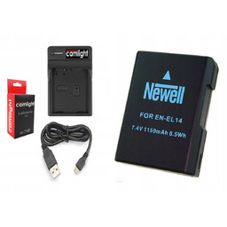 Ładowarka Usb+akumulator Do Nikon D3100 D3200