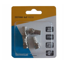 WTYK ANTENOWY F TECHNISAT ME08 4XF (4 szt.)
