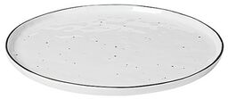 Broste Copenhagen - Talerz obiadowy porcelanowy Salt nakrapiany