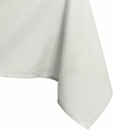 AmeliaHome Obrus plamoodporny błyszczący 80x80 cm Ecru Empire