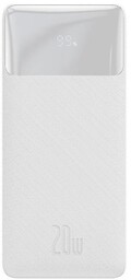 Baseus Powerbank Bipow 30000mAh, 2xUSB, USB-C, 20W (biały)
