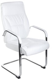 Fotel konferencyjny CorpoComfort BX-5085C Biały