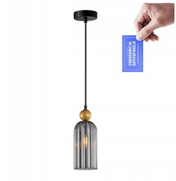 Italux Narisa PND-74839-1-GD-SG Lampa wisząca żyrandol lampa wisząca