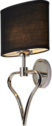 Elstead Lighting Abażurowy kinkiet ścienny Falmouth BATH-FALMOUTH-PC LED