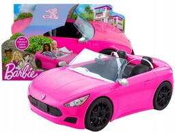 Barbie Auto Samochód Dla Lalek Różowy Kabriolet