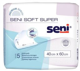 Seni Soft Super, podkłady higieniczne, 40 cm x