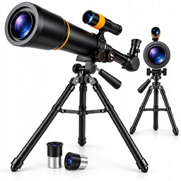 Teleskop Astronomiczny Dla Dzieci Edukacyjny Luneta Statyw Obserwacyjny