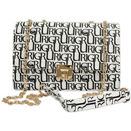 TOREBKA DAMSKA NA RAMIĘ BIAŁA EKO SKÓRA KUFEREK