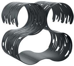 Alessi BARK Stojak na Wino - Czarny