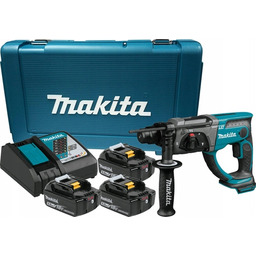 Makita Młotowiertarka Sds+ 18V 3x5,0Ah zestaw DHR202RTE3 walizka