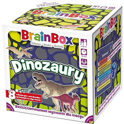 Bezzerwizzer, Gra planszowa, BrainBox - Dinozaury