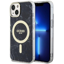 Etui iPhone 14 Guess MagSafe czarne