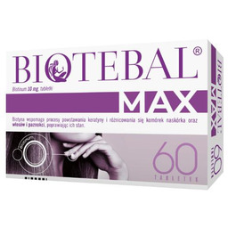 Biotebal Max 10mg, 60 tabletek