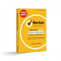 Norton Antivirus Basic 1 urządzenie / 1 rok-