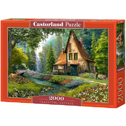 Castorland, puzzle, Toadstool Cottage, 2000 el.