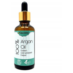 Nacomi Rafinowany Natural 100% Olej Arganowy Przeciwzmarszczkowy Antycellulitowy