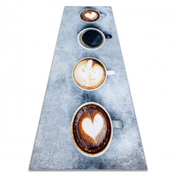 Dywan do prania ANDRE 33300 Kawa, do kuchni,