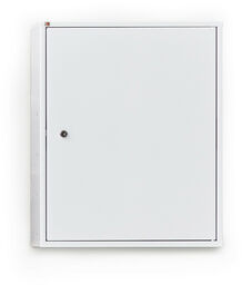 Szafka metalowa SERVE, 580x470x205 mm, biały