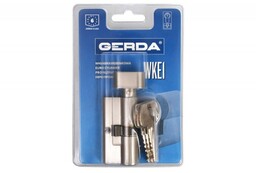 Wkładka bębenkowa Gerda E1 30g/50 z gałką nikiel