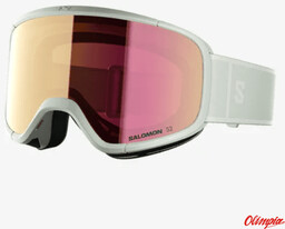 Salomon Gogle narciarskie AKSIUM 2.0 white moss/univ ruby