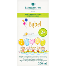 BĄBEL Płyn do kąpieli dla dzieci na zatkany