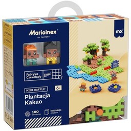 MARIOINEX Klocki elastyczne Mini Waffle Wedel Plantacja Kakao