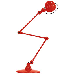 Jieldé Lampa stojąca Loft D9403, czerwony, salon /