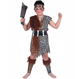 Strój Chłopięcy Małego Jaskiniowca Mały Jaskiniowiec 134