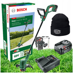 Podkaszarka Do Trawy Aku 4AH Ładowarka Bosch EasyGrassCut
