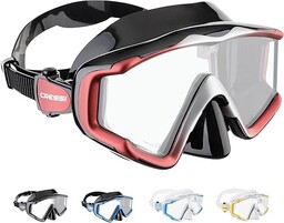 Cressi Unisex-Adult Liberty 3 Windows Mask Maska